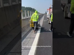 Pneumatische convexe oscillerende markeermachine