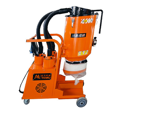 Industrial Concrete Vacuum Cleaner With Integrated Bucket Volume Continuous Bagging
